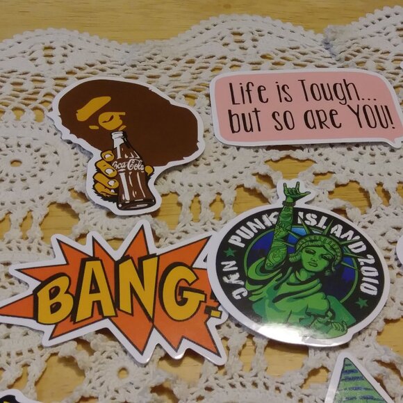 Stickers for cellphone, hydroflask, computer, locker, crafts, scrapbook - Picture 3 of 6
